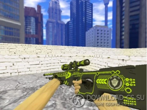 Модель HD AWP «Machine» для CS 1.6