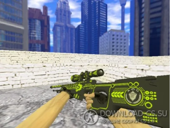 Модель HD AWP «Machine» для CS 1.6