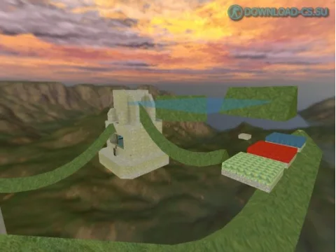 Карта surf_green для CS 1.6