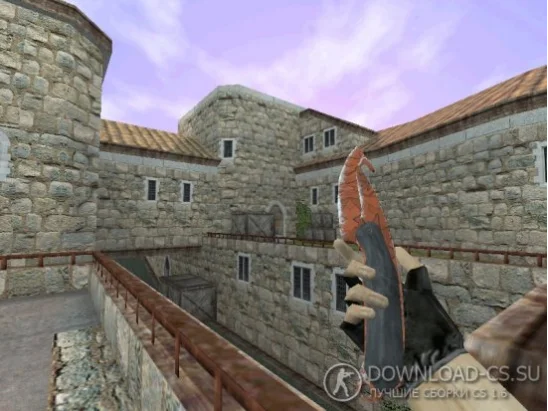Модель ножа HD «Gut Knife | Boom» для CS 1.6