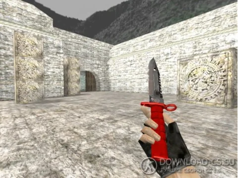Модель ножа HD «M9 Bayonet | Nitro» для CS 1.6