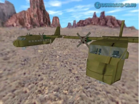 Карта cs_airduel для CS 1.6