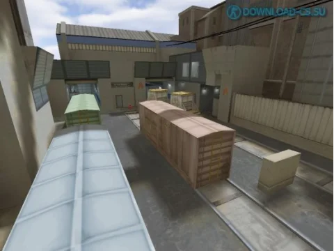 Карта de_train из CS:GO для CS 1.6