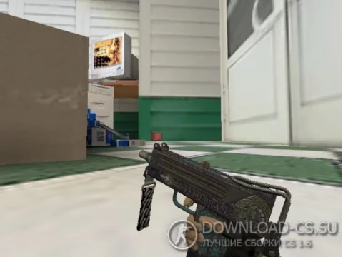 Модель HD MAC-10 «Tenebras» для CS 1.6