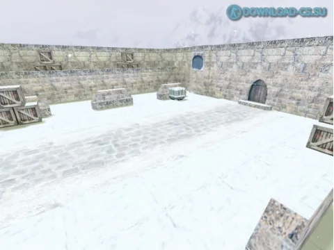 Карта aim_snowy_winter для CS 1.6