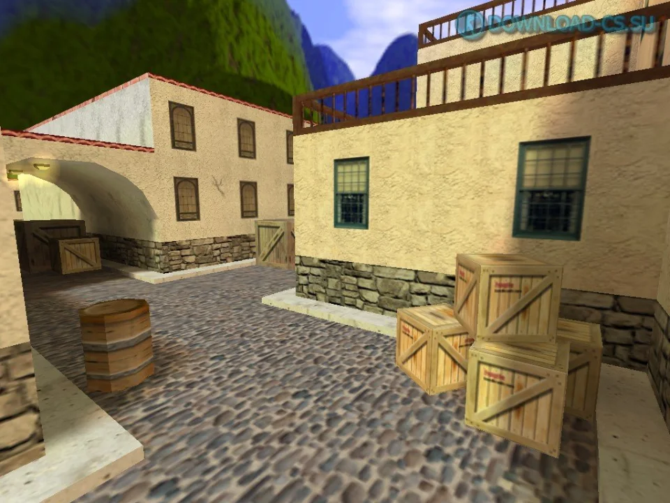 Карта cs_italystreets для CS 1.6