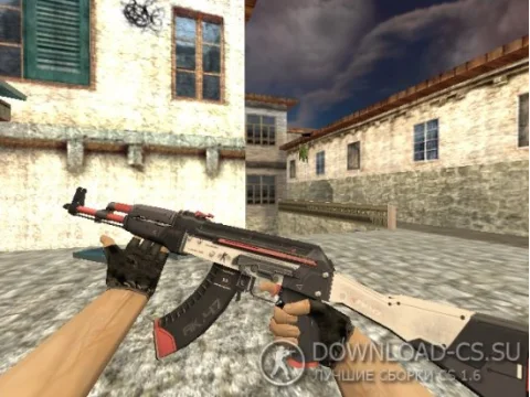 Модель HD AK-47 «Cyrex» для CS 1.6