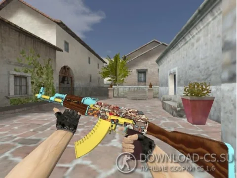 Модель AK-47 «PawPaw» для CS 1.6