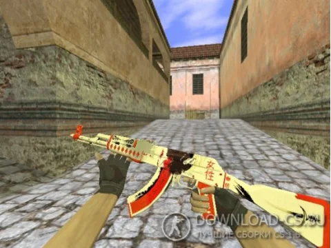 Модель HD AK-47 «Samurai» для CS 1.6