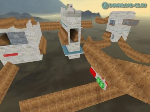 Карта surf_combat для CS 1.6