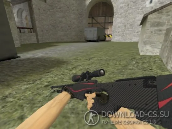 Модель HD AWP «Красная линия» для CS 1.6