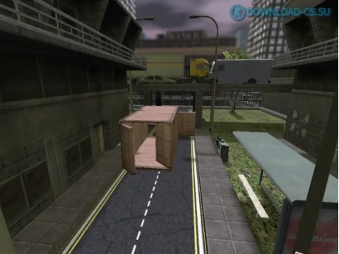 Карта gg_assault_city для CS 1.6