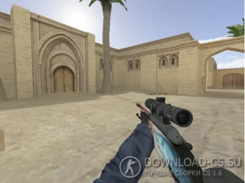Модель SSG-08 «Кровь в воде — Blood in the Water» для CS 1.6