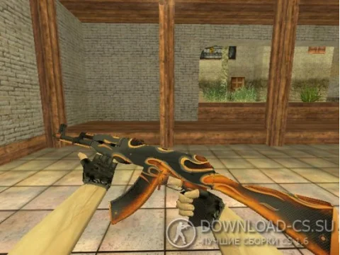 Модель AK-47 «Dark Matter» для CS 1.6