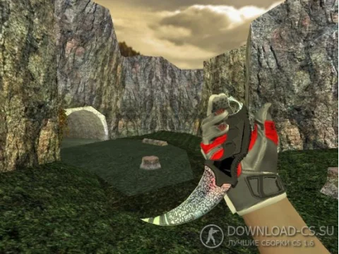 Модель ножа HD «Karambit | Superfurry» для CS 1.6