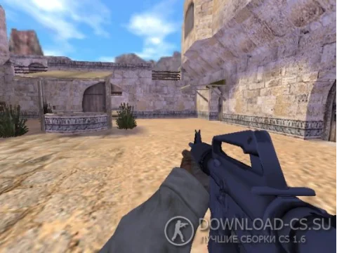 Модель M4A1-S из CS:GO для CS 1.6