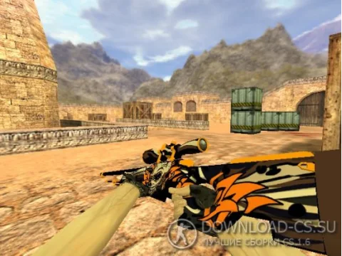 Модель HD AWP «Hot Chocolate» для CS 1.6