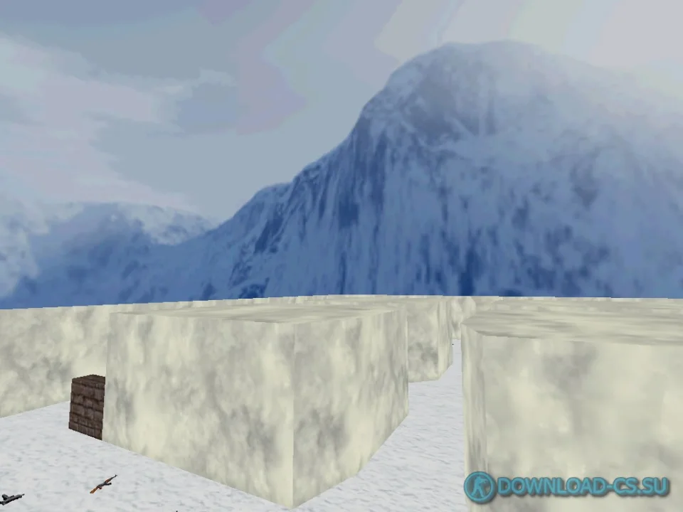 Карта fy_iceworld16 для КС 1.6