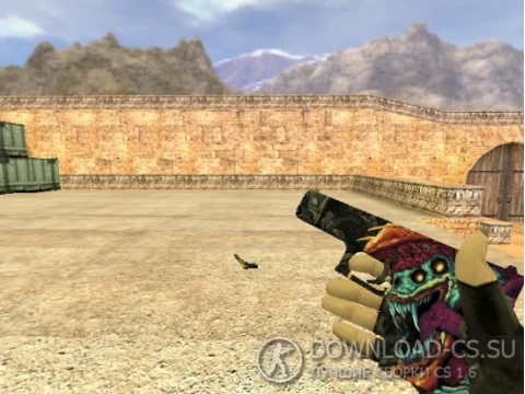 Модель HD Glock-18 «Hyper Beast» для CS 1.6