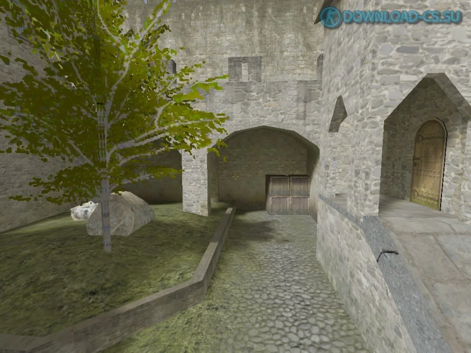 Карта de_cbble из CS:GO для CS 1.6