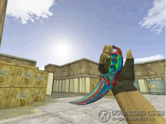 Модель ножа HD «Karambit | Sarex» для CS 1.6