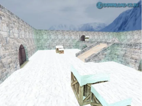 Карта awp_snoworld для CS 1.6
