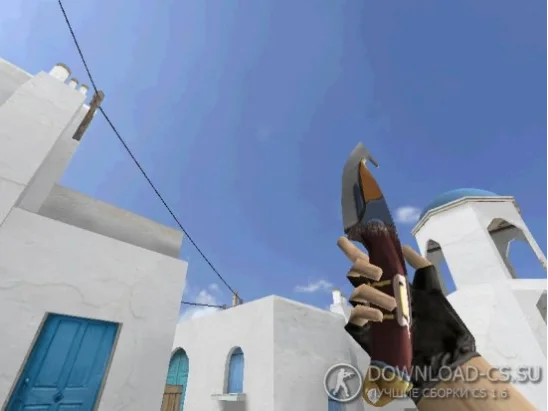 Модель ножа HD «Gut Knife | Taruk Clan» для CS 1.6