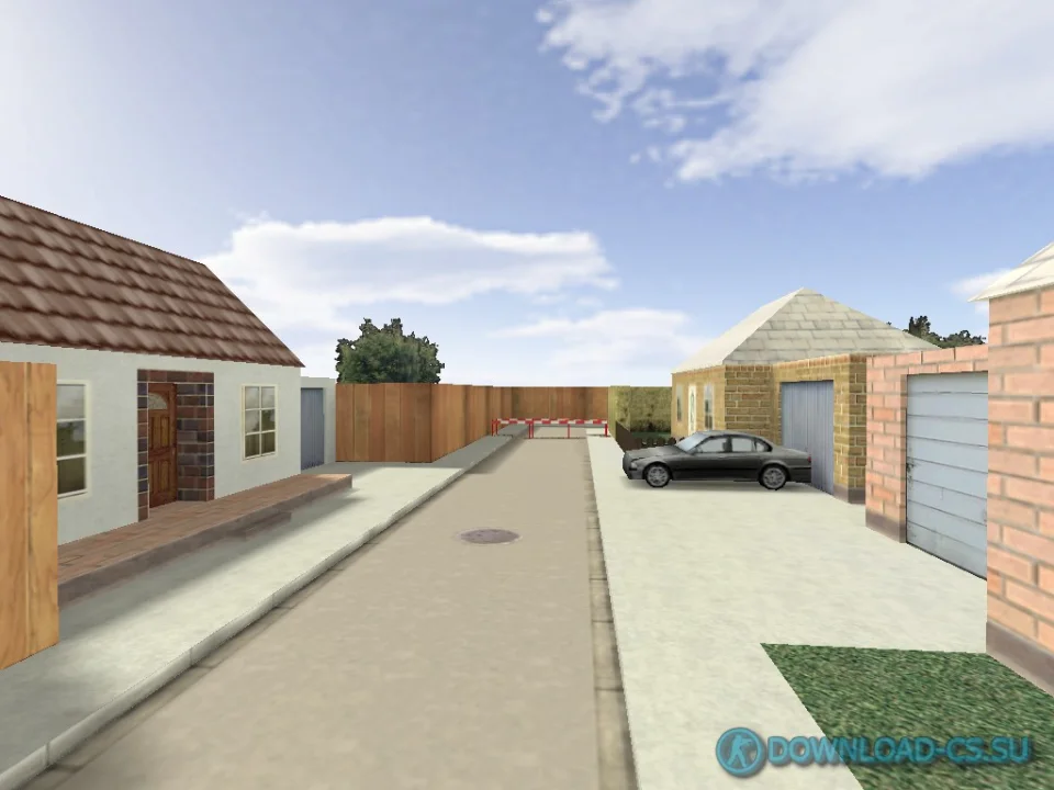 Карта cs_neighborhood для КС 1.6