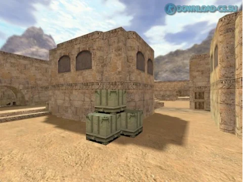 Карта de_abaddon для CS 1.6