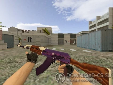 Модель AK-47 «Moonrise» для CS 1.6