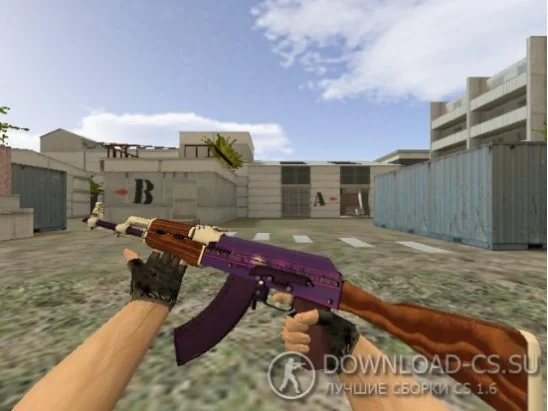 Модель AK-47 «Moonrise» для CS 1.6
