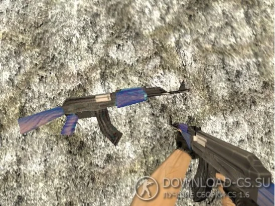 Модель AK-47 «Bluetooth» для CS 1.6