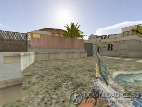Модель MP5 «Horse Gun» для CS 1.6