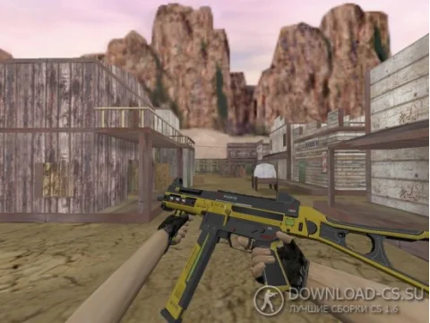 Модель HD UMP-45 «Tech Forse» для CS 1.6