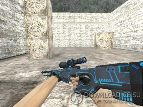 Модель HD AWP «Plasmax» для CS 1.6