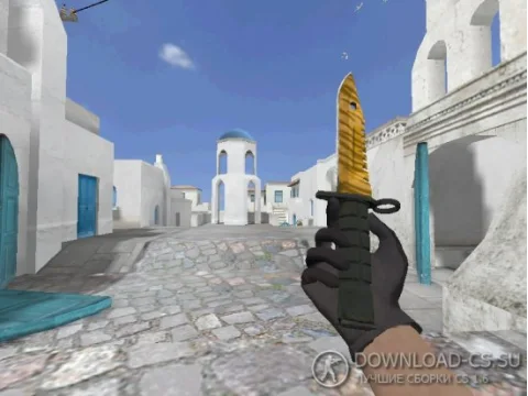 Модель ножа «Штык-нож M9 | Зуб тигра» для CS 1.6