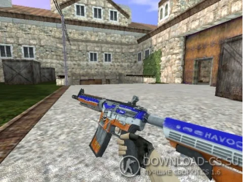 Модель HD M4A4 «Havoc» для CS 1.6