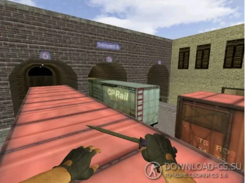 Модель ножа «Штык-нож | Ультрафиолет» для CS 1.6