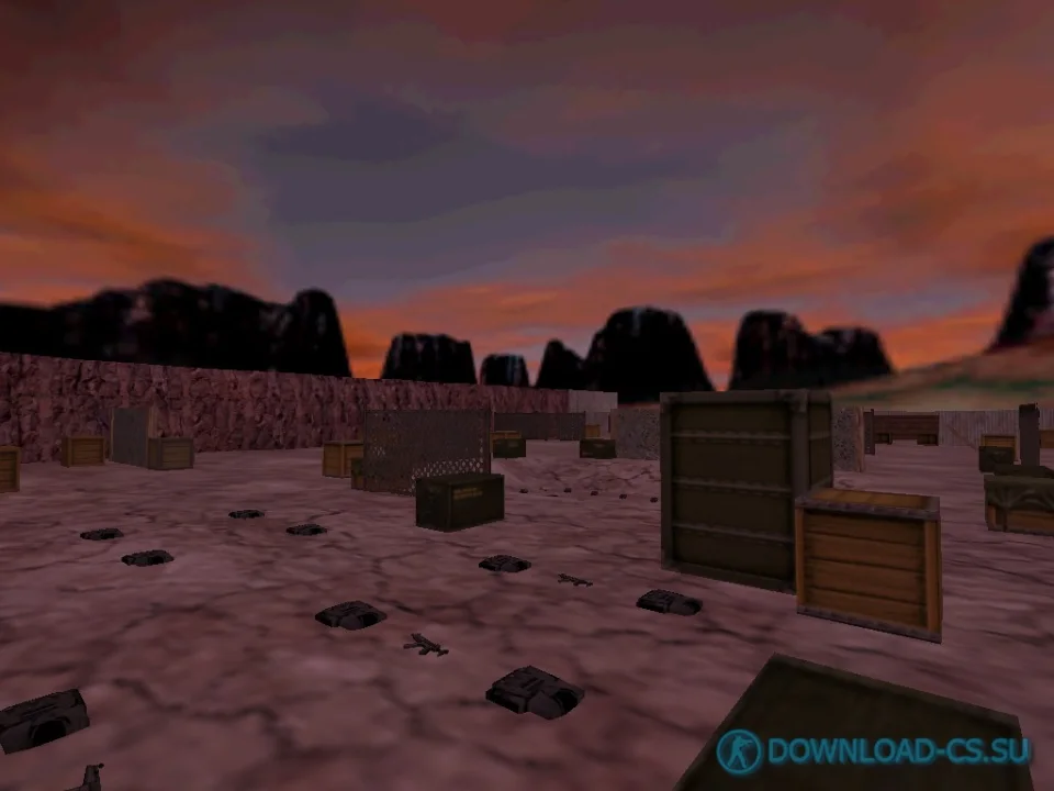 Карта fy_redrocks_z для КС 1.6