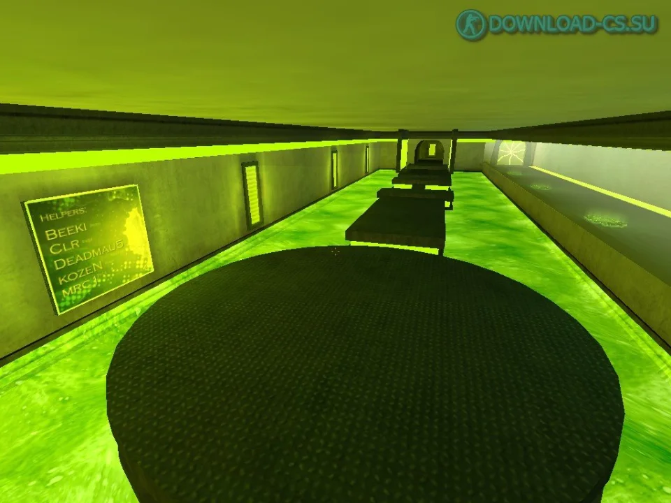 Карта deathrun_green!_csbr для CS 1.6