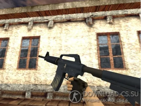 Модель HD M4A1-S «Страж» для CS 1.6