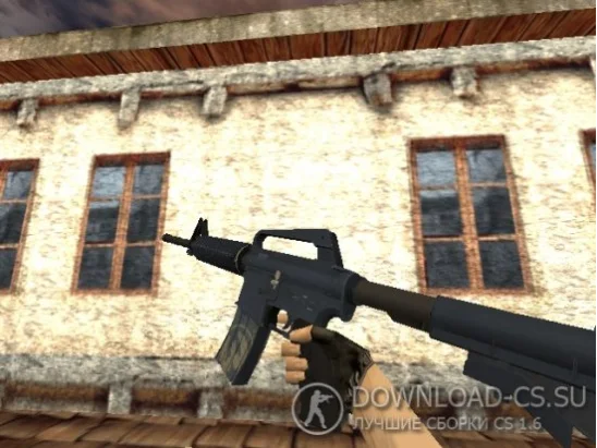 Модель HD M4A1-S «Страж» для CS 1.6