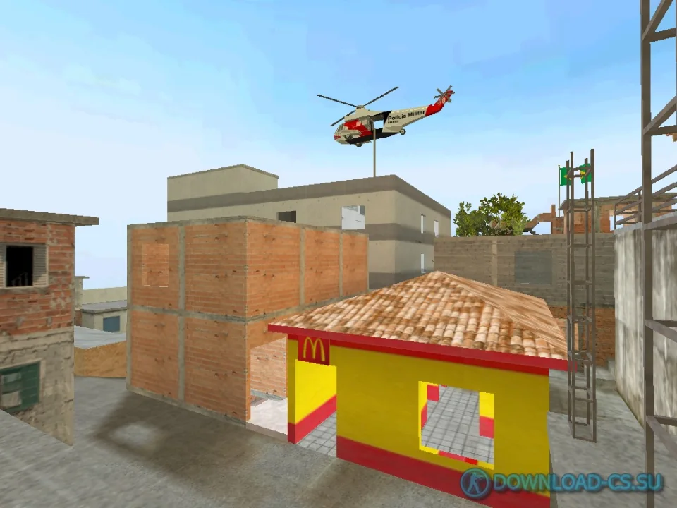 Карта de_rocinha для КС 1.6
