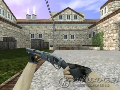 Модель HD Sawed-Off «Cutaway» для CS 1.6