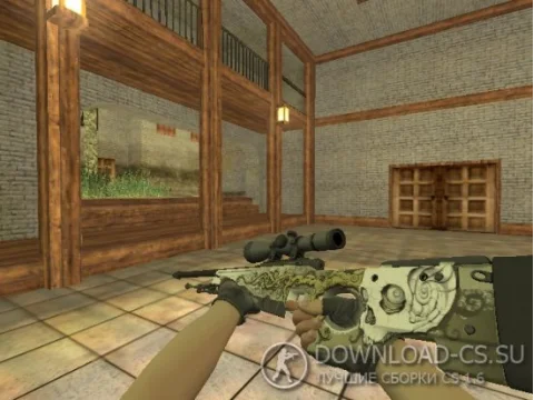Модель HD AWP «Worm God» для CS 1.6