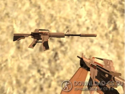 Модель M4A1 «Mecha Industries» для CS 1.6