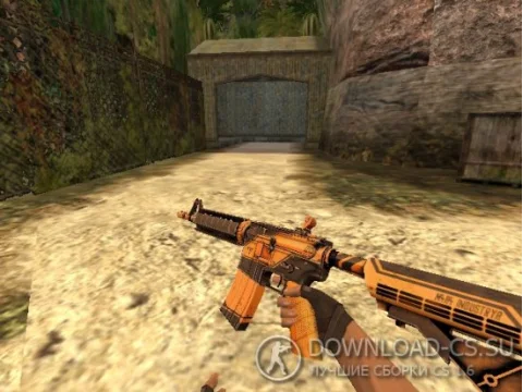 Модель HD M4A4 «Industrya» для CS 1.6