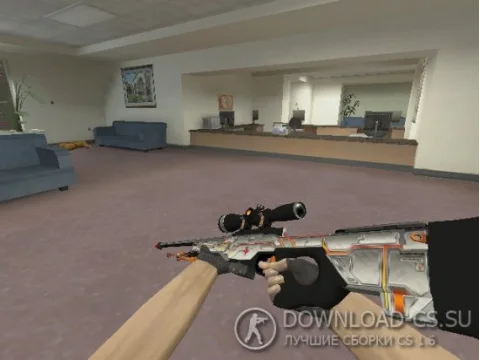 Модель HD AWP «Pulverizer» для CS 1.6