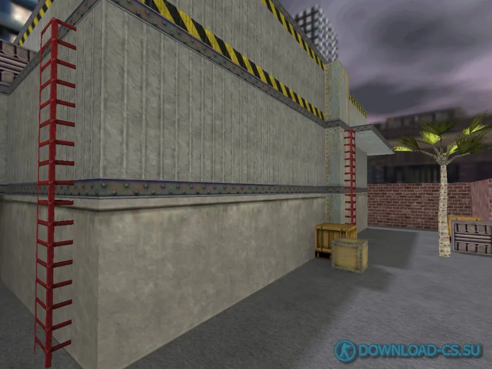 Карта de_factory для КС 1.6