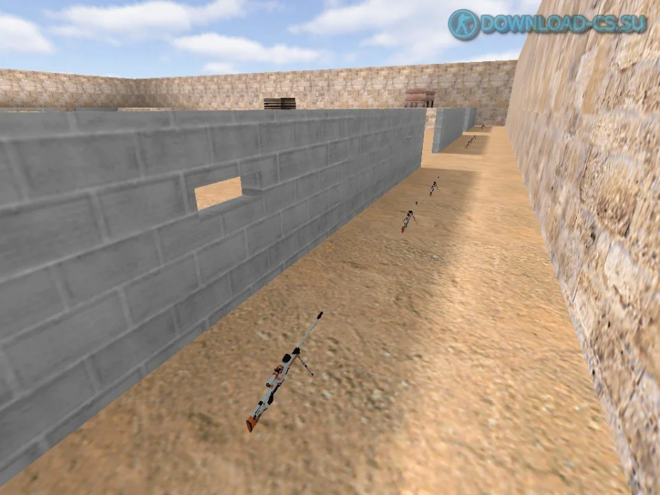 Карта awp_dust_tower2 для CS 1.6